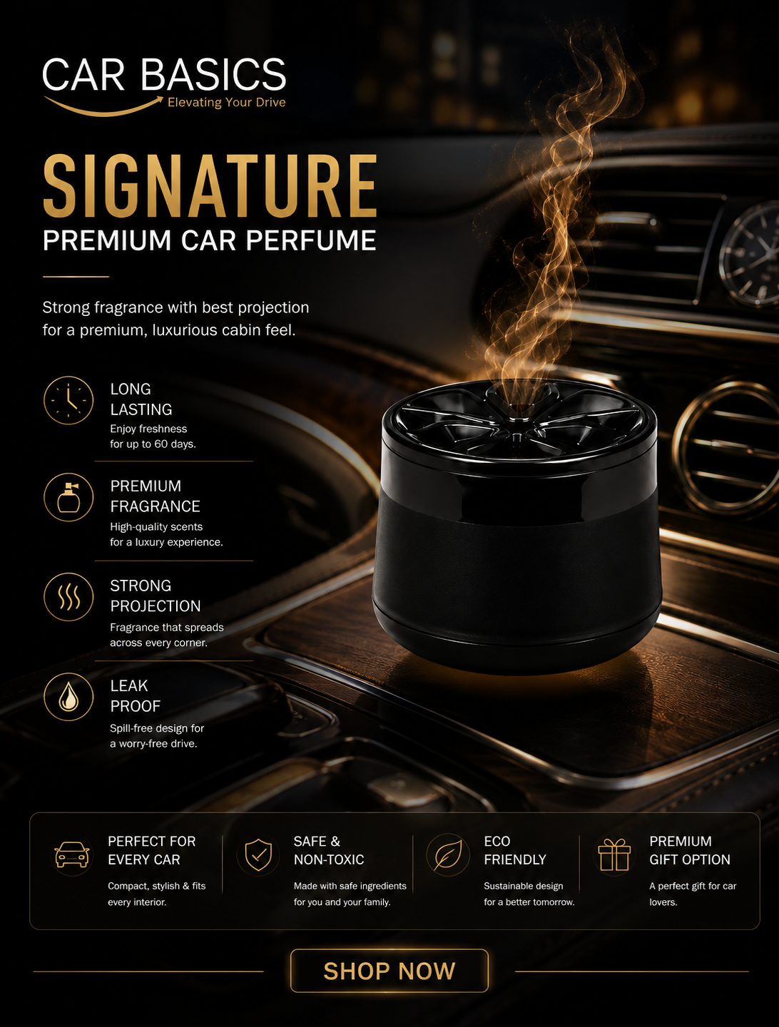 Signature Series- Fragrance Infused Wood Blocks Inside