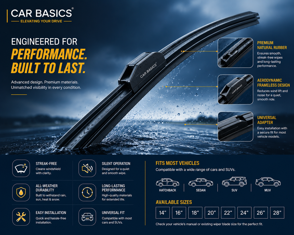 Frameless Wiper Blades