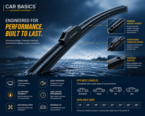 Frameless Wiper Blades